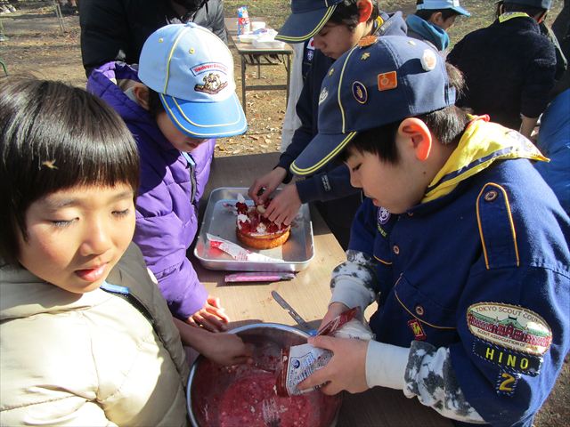 日野２団ビーバー隊活動写真その27