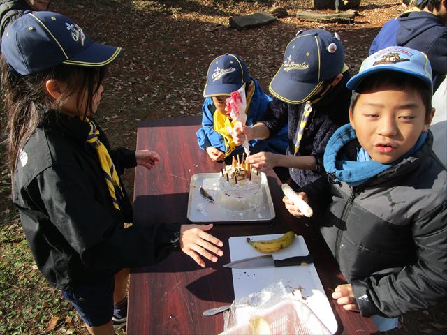 日野２団ビーバー隊活動写真その28