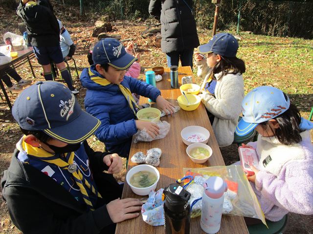 日野２団ビーバー隊活動写真その42