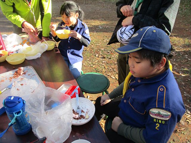 日野２団ビーバー隊活動写真その44