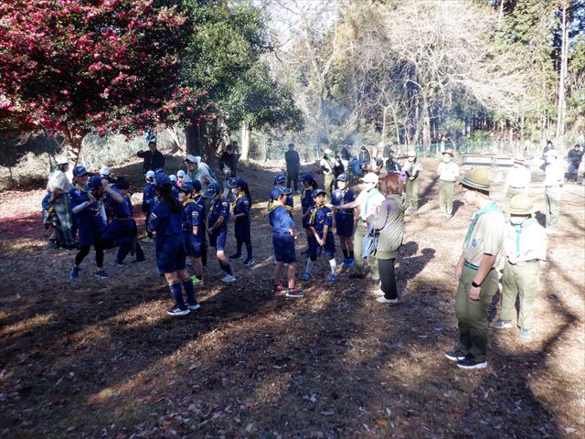 日野２団ビーバー隊活動写真その4