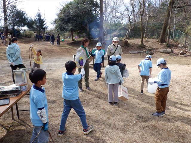 日野２団ビーバー隊活動写真その7