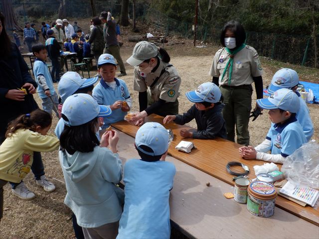 日野２団ビーバー隊活動写真その35