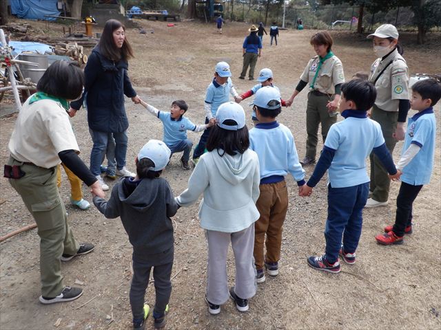 日野２団ビーバー隊活動写真その78