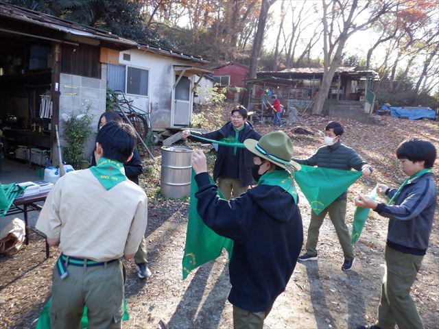 日野2団ビーバー隊活動写真その4