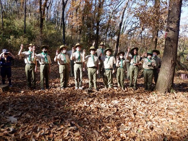 日野2団ビーバー隊活動写真その16