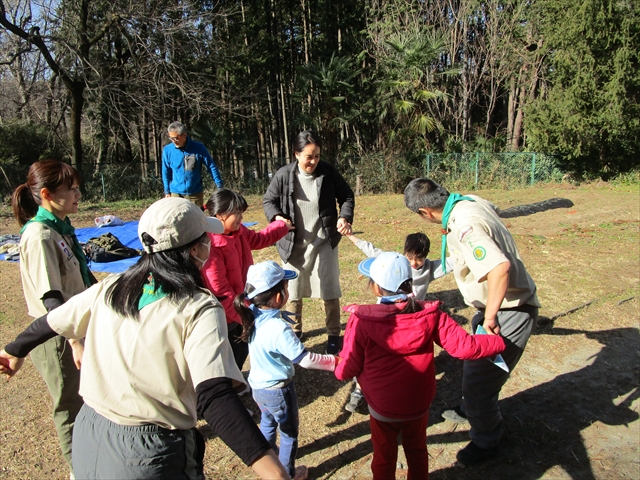 日野２団ビーバー隊活動写真その25