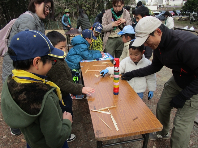 日野2団ビーバー隊活動写真その8
