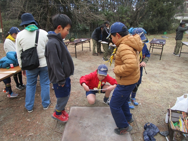 日野2団ビーバー隊活動写真その18