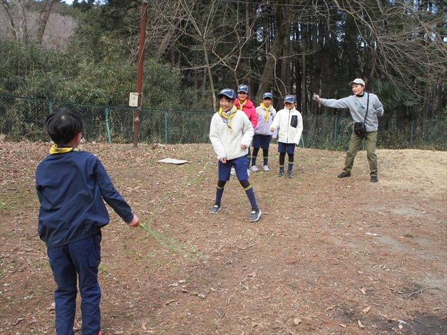日野2団ビーバー隊活動写真その20
