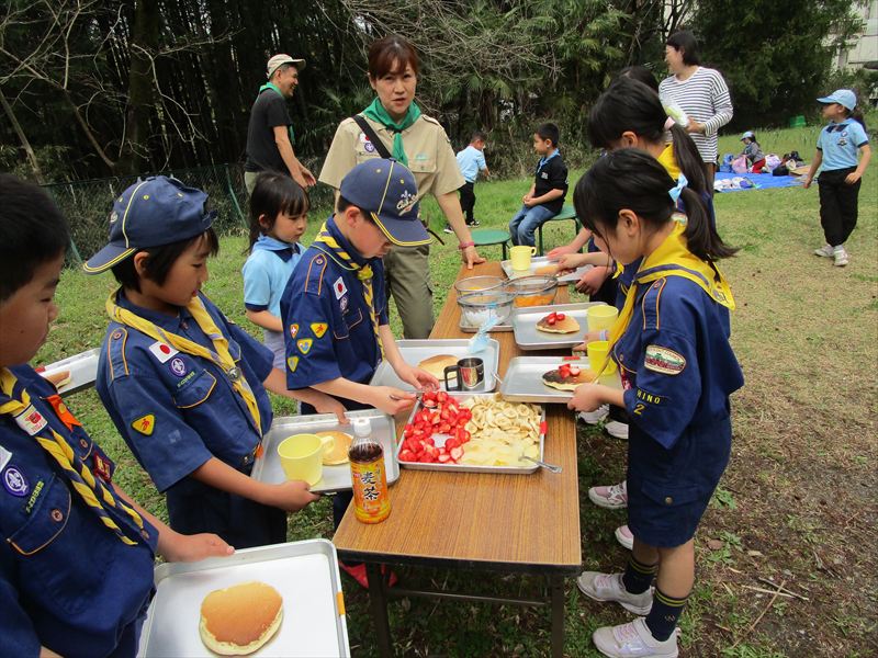 日野2団ビーバー隊活動写真その16