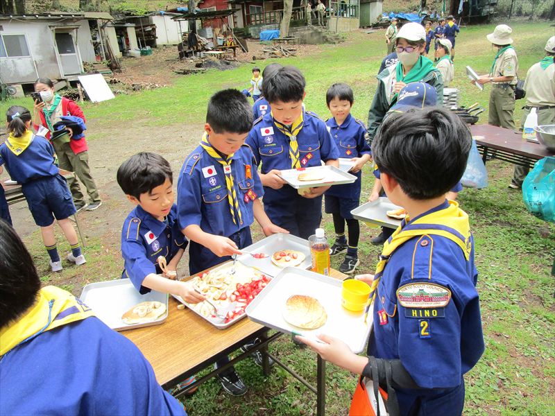 日野2団ビーバー隊活動写真その17