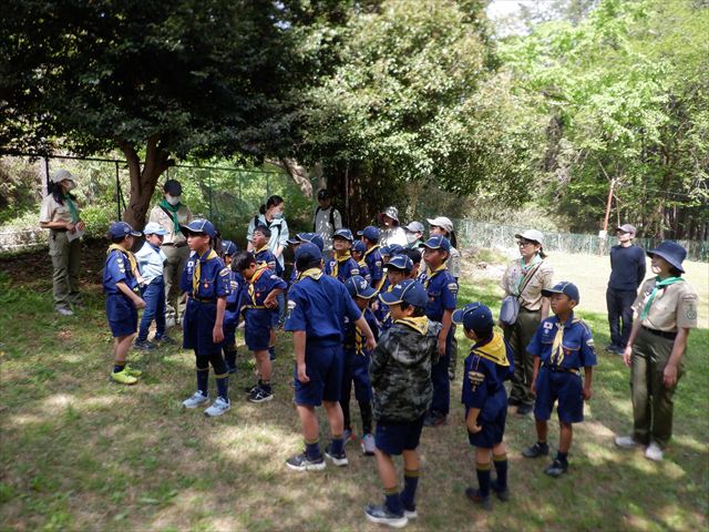 日野２団ビーバー隊活動写真その5