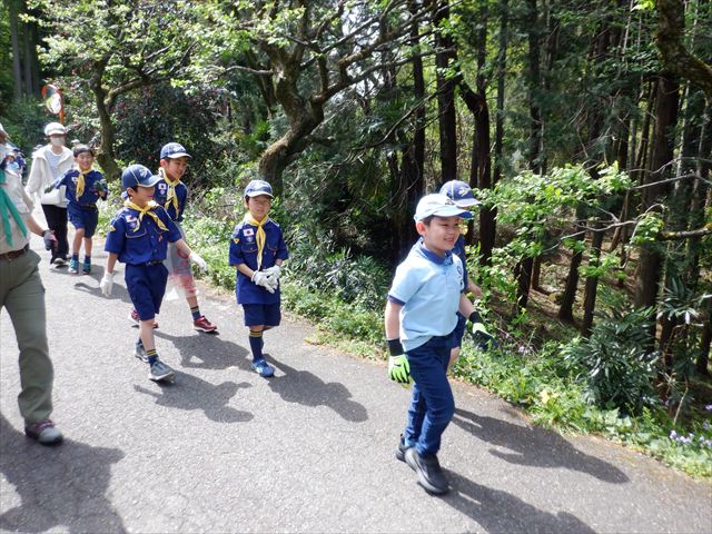 日野２団ビーバー隊活動写真その6