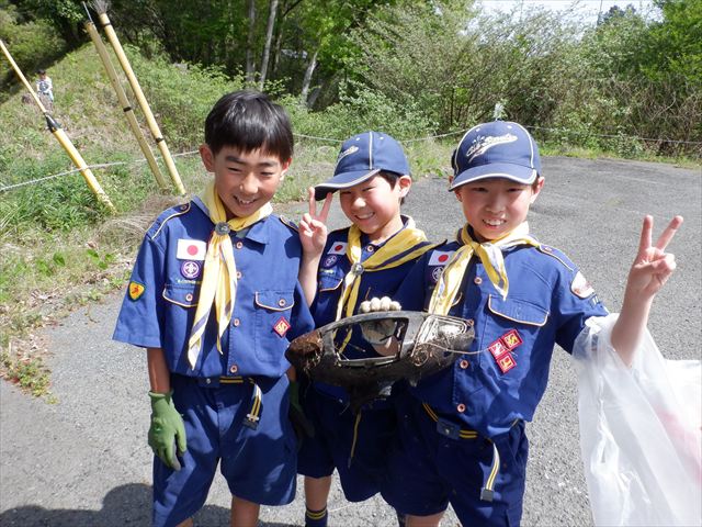 日野２団ビーバー隊活動写真その14