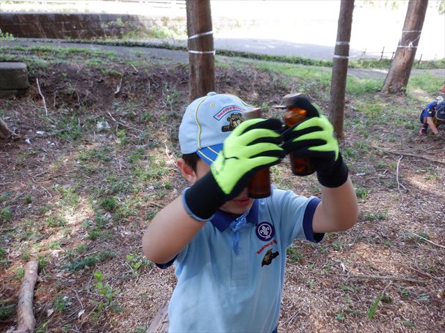 日野２団ビーバー隊活動写真その35