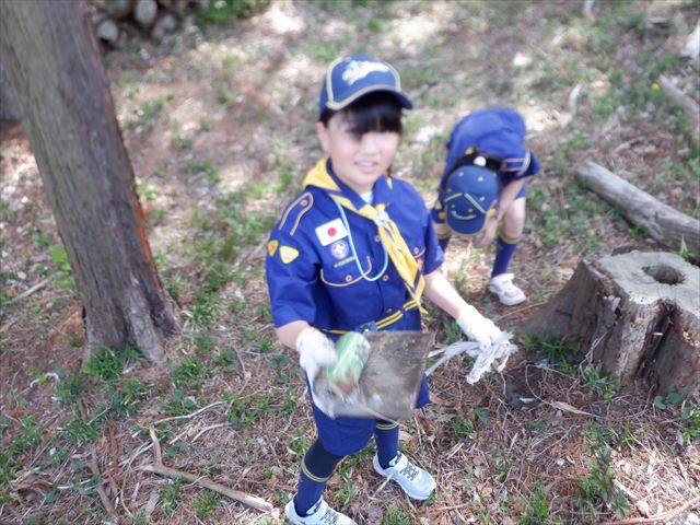 日野２団ビーバー隊活動写真その46