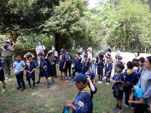 日野２団ビーバー隊活動写真その56
