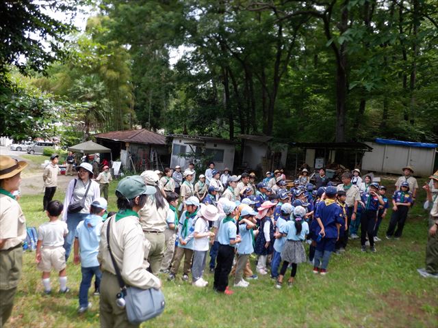 日野２団ビーバー隊活動写真その6