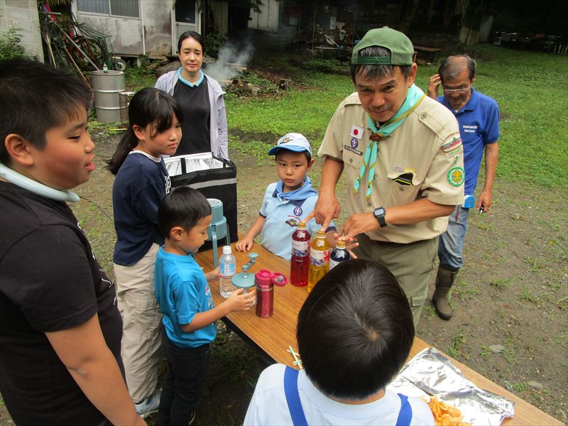 日野２団ビーバー隊活動写真その12