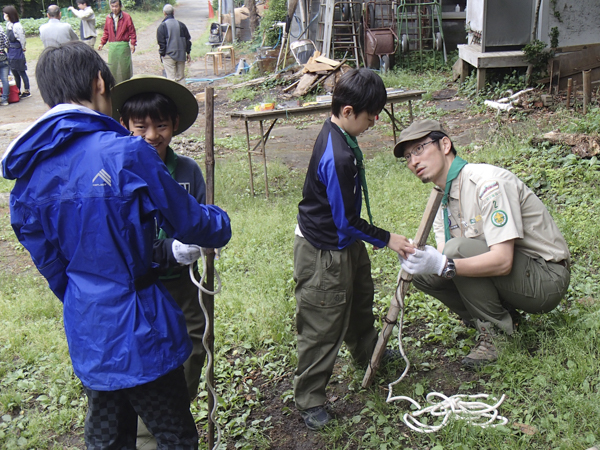 日野２団ボーイ隊活動写真その3