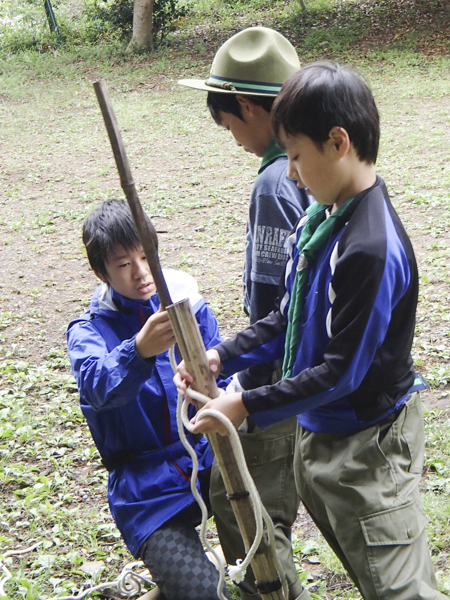 日野２団ボーイ隊活動写真その5