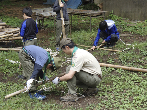 日野２団ボーイ隊活動写真その7