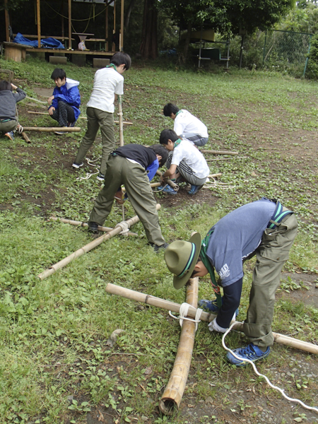 日野２団ボーイ隊活動写真その11