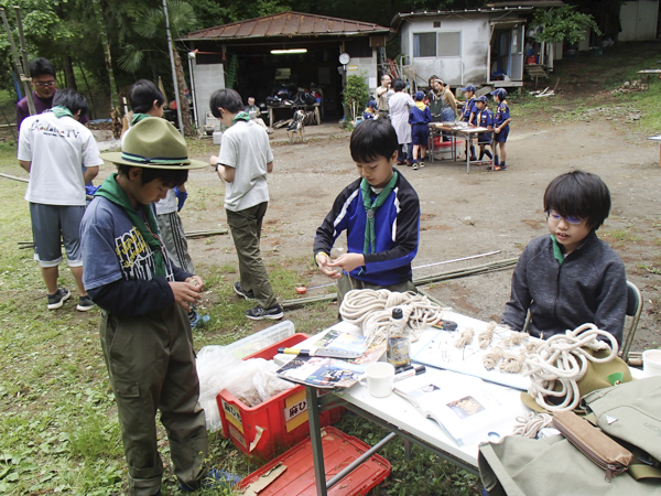 日野２団ボーイ隊活動写真その14