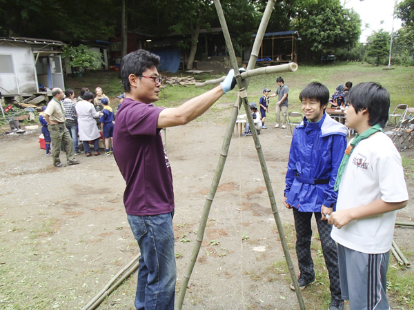 日野２団ボーイ隊活動写真その15