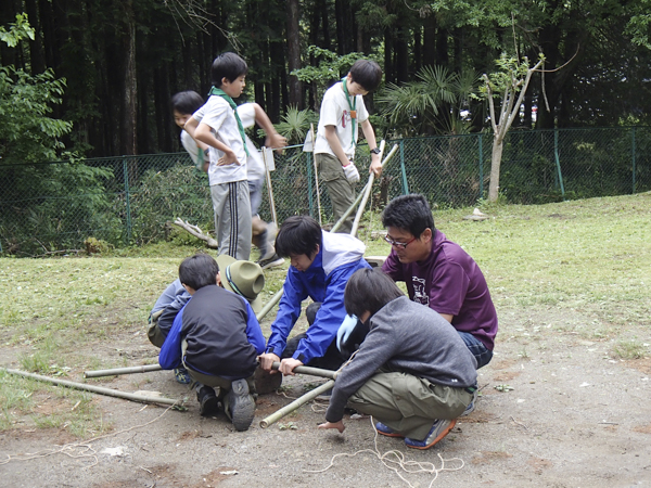 日野２団ボーイ隊活動写真その16