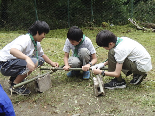 日野２団ボーイ隊活動写真その17