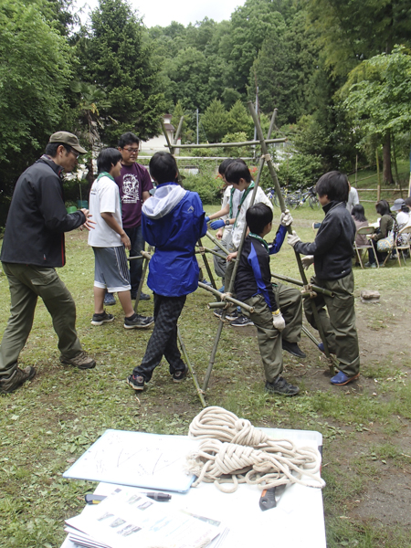 日野２団ボーイ隊活動写真その24