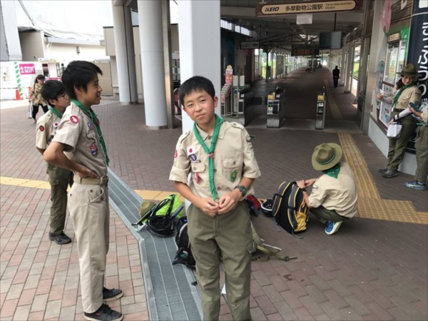 日野２団ボーイ隊活動写真その9