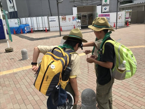 日野２団ボーイ隊活動写真その14