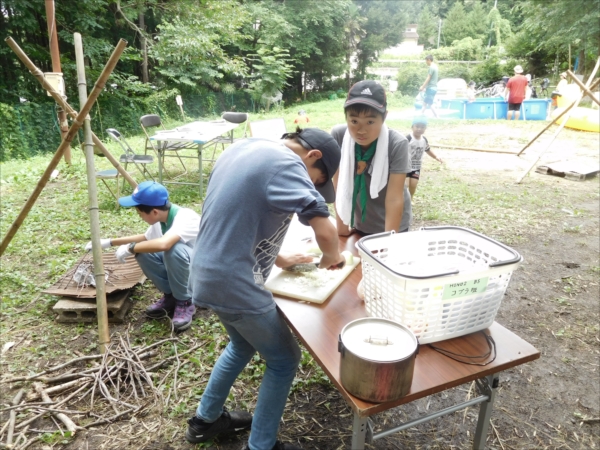 日野２団ボーイ隊活動写真その2