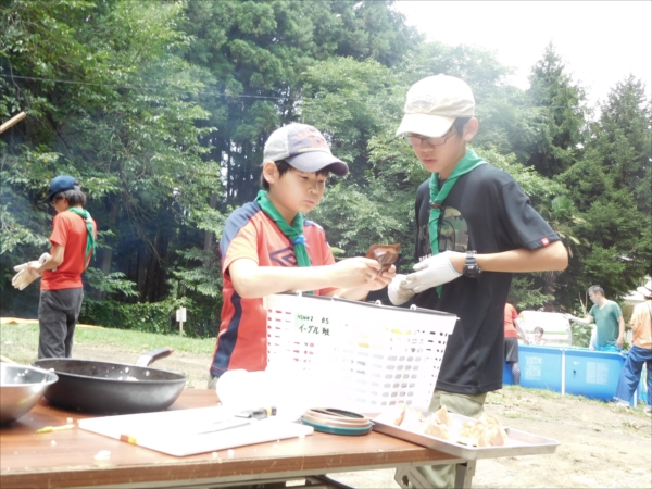 日野２団ボーイ隊活動写真その7