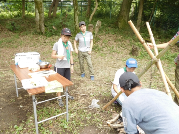 日野２団ボーイ隊活動写真その9