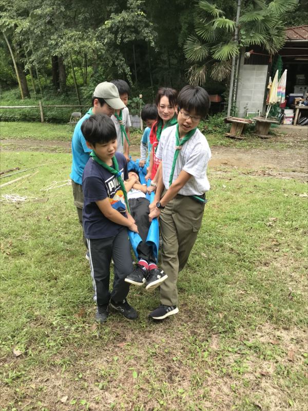 日野２団ボーイ隊活動写真その14