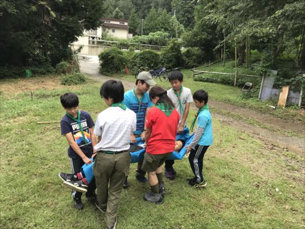 日野２団ボーイ隊活動写真その15