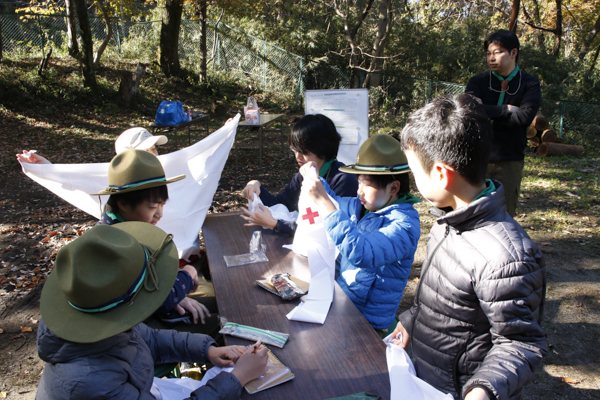 日野２団ボーイ隊活動写真その1