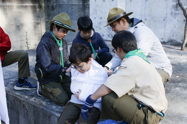 日野２団ボーイ隊活動写真その3