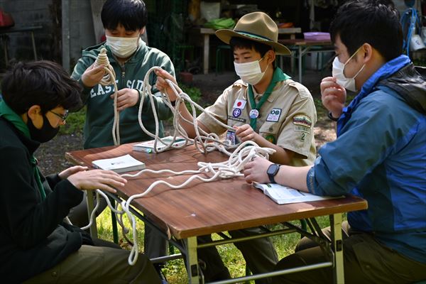 日野２団ボーイ隊活動写真その1