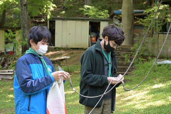 日野２団ボーイ隊活動写真その3