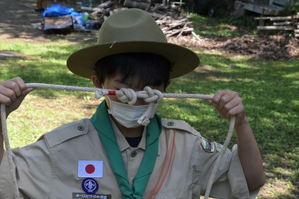 日野２団ボーイ隊活動写真その15