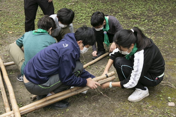 日野2団ボーイ隊の活動写真その2