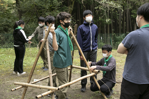 日野2団ボーイ隊の活動写真その4