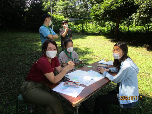 日野2団ボーイ隊の活動写真その1