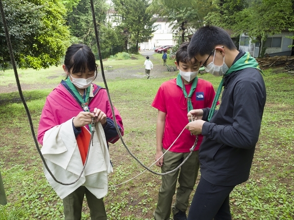 日野２団ボーイ隊活動写真その4