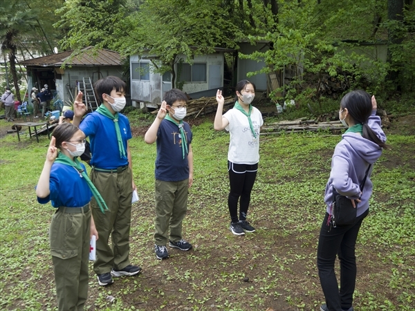 日野２団ボーイ隊活動写真その7